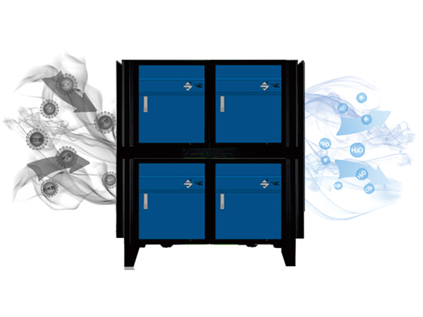 Catering fume purification
